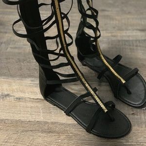 Dollhouse strapped sandals